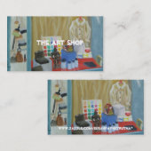 芸術の店 名刺 (正面/裏面)