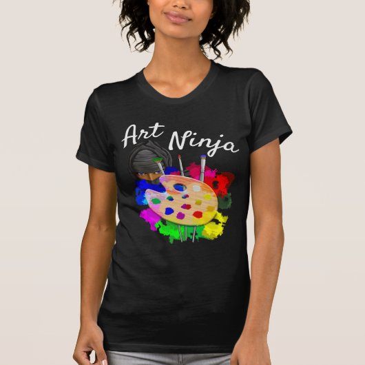 芸術の忍者 Tシャツ (正面)
