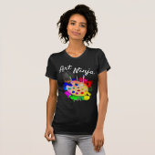 芸術の忍者 Tシャツ (正面フル)