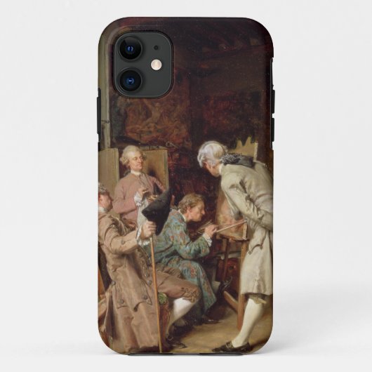 芸術の恋人、かペインター1860年(パネル) Case-Mate iPhoneケース (裏面)