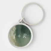 芸術の抽象的でグランジな塵の織り目加工の背景 キーホルダー (正面)