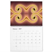 芸術の斜めの2012カレンダー カレンダー (2月 2027)