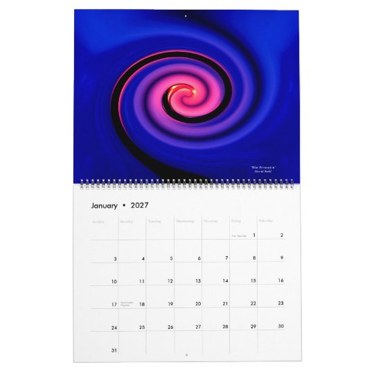 芸術の斜めの2012カレンダー カレンダー (1月 2027)