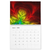 芸術の斜めの2014カレンダー カレンダー (3月 2026)