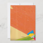 芸術の日の招待状 招待状 (裏面)