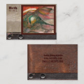 芸術の有価証券 名刺 (正面/裏面)