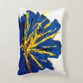 芸術の枕"王室のな花" アクセントクッション (正面(垂直))