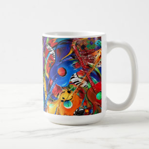 芸術の熱狂するなギター音楽マグ コーヒーマグカップ