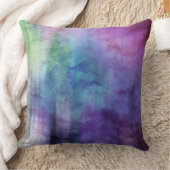 芸術の紙2の抽象的な水彩画の背景 クッション (ブランケット)