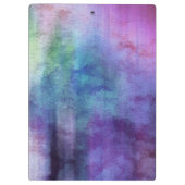 芸術の紙2の抽象的な水彩画の背景 クリップボード (裏面)