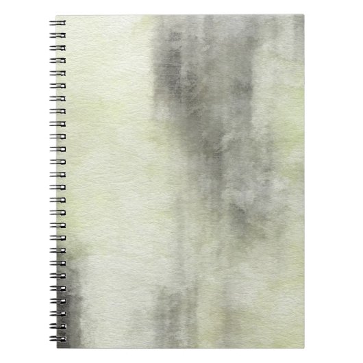 芸術の紙2の抽象的な水彩画の背景 ノートブック (正面)