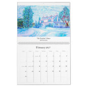 芸術の絵画を特色にする2014カレンダー カレンダー (2月 2027)