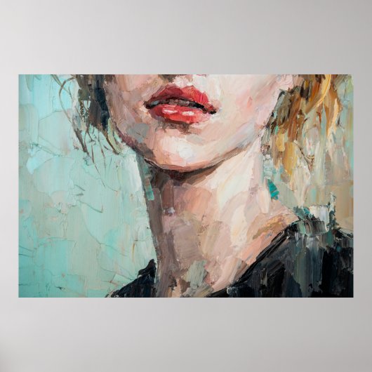 芸術の絵画断片。とのポートレート ポスター (正面)