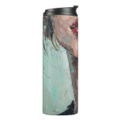 芸術の絵画断片。ポートレート タンブラー (回転左)