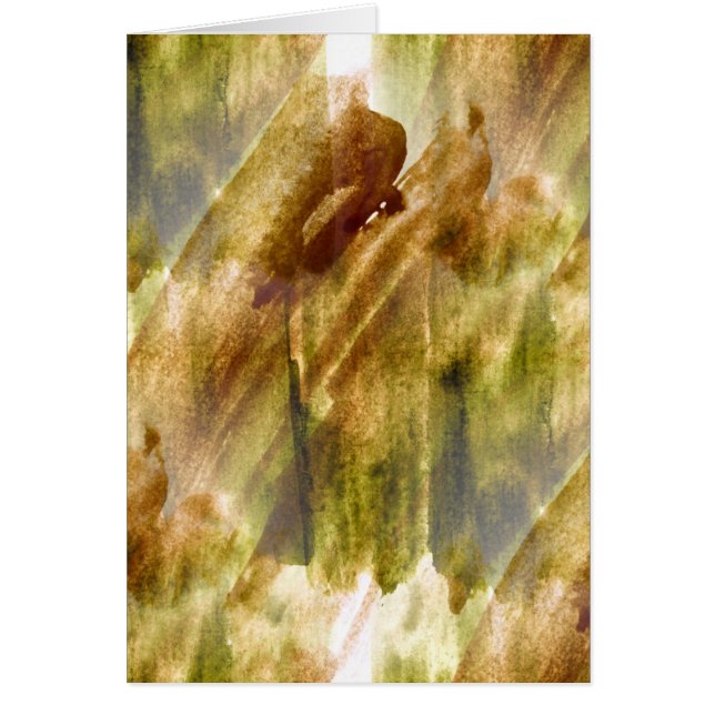 芸術の緑、継ぎ目が無い茶色手のペンキの背景 (正面)