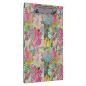 芸術の花のグランジなパターン クリップボード (右)