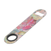 芸術の花のグランジなパターン スピード栓抜き (正面アングル)