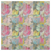 芸術の花のグランジなパターン ファブリック (見本)