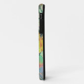 芸術の花のグランジなパターン Case-Mate iPhoneケース (裏面/左)