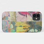 芸術の花のグランジなパターン Case-Mate iPhoneケース (裏面(横))