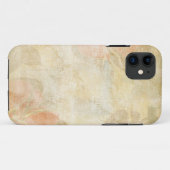 芸術の花のグランジな背景パターン Case-Mate iPhoneケース (裏面(横))