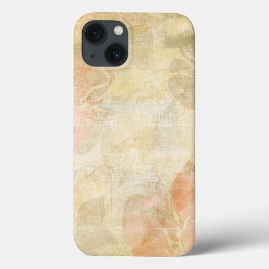 芸術の花のグランジな背景パターン Case-Mate iPhoneケース (裏面)