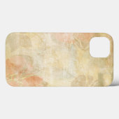 芸術の花のグランジな背景パターン Case-Mate iPhoneケース (裏面 (横))