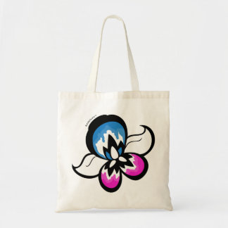 芸術の花のバッグ トートバッグ