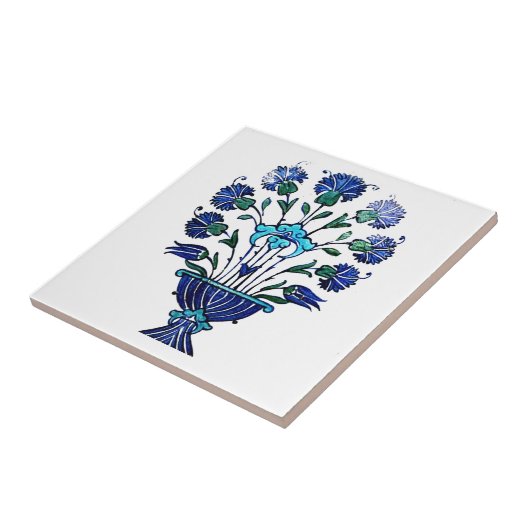 芸術の花柄 タイル (側面)