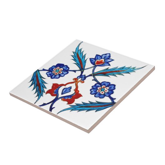 芸術の花柄 タイル (側面)