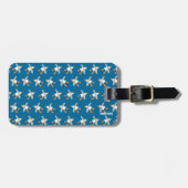 芸術の荷物のラベル: カモメのジョンのダイアー ラゲッジタグ (正面横)