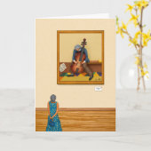 芸術の評論家#2 カード (黄色い花)