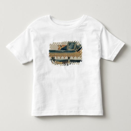 「芸術の貯蔵場所からのゴシック様式ソファー トドラーTシャツ (正面)