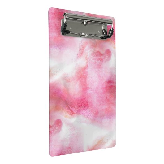 芸術の赤い前衛の背景手のペンキ2 ミニクリップボード (アングル)