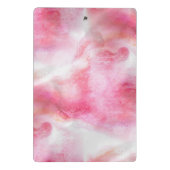 芸術の赤い前衛の背景手のペンキ2 ミニクリップボード (裏面)