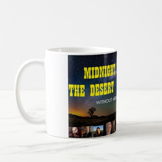 芸術の鐘のコップのないMITD コーヒーマグカップ (左)