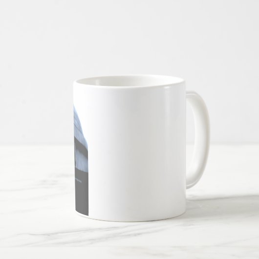 芸術の鐘のコーヒー・マグ コーヒーマグカップ (正面右)