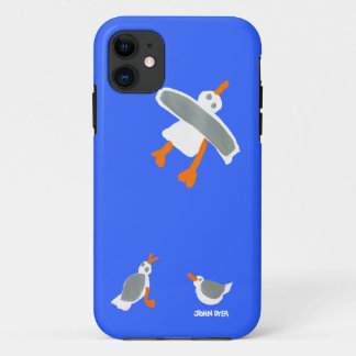 芸術の電話箱: ジョンのダイアーのカモメ iPhone 11 ケース