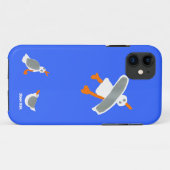 芸術の電話箱: ジョンのダイアーのカモメ Case-Mate iPhoneケース (裏面(横))