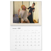 芸術のHystericals 2018のカレンダー カレンダー (1月 2027)