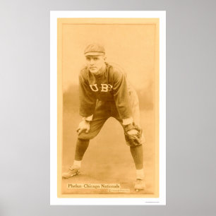 芸術のPhelanシカゴカブスの野球1914年 ポスター