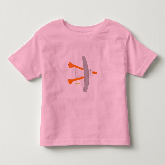 芸術のTシャツ: クラシックなカモメ トドラーTシャツ (正面)