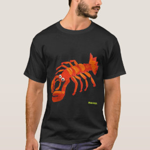 芸術のTシャツ: コーニッシュのロブスター Tシャツ