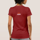 芸術のTシャツ: ダックスフント Tシャツ (裏面)