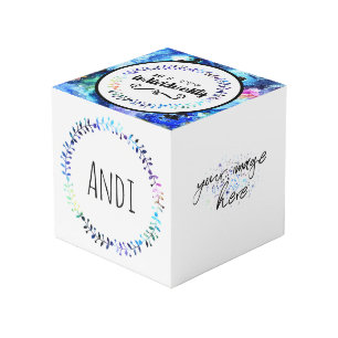 芸術は個性 フォトキューブ