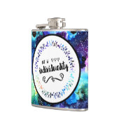 芸術は個性 フラスク (左)