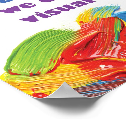 芸術は出会いの場 ポスター (角)