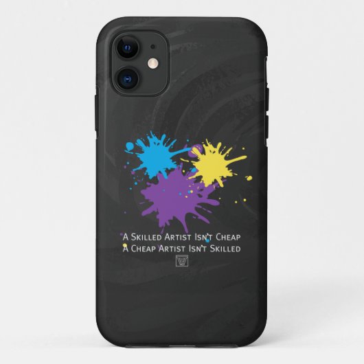 芸術は安くない Case-Mate iPhoneケース (裏面)