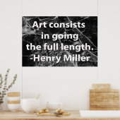 芸術は完全に成り立つ ポスター (キッチン)