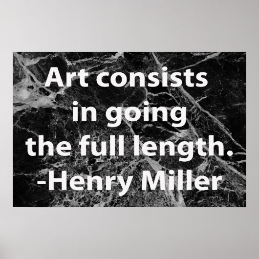 芸術は完全に成り立つ ポスター (正面)